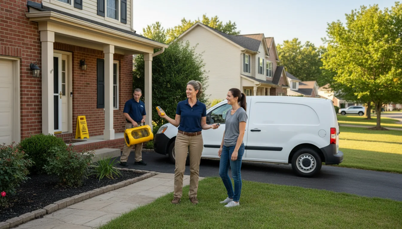 Water restoration image for Flood Water Cleanup, Removal And Restoration Services in Huntsville, TX